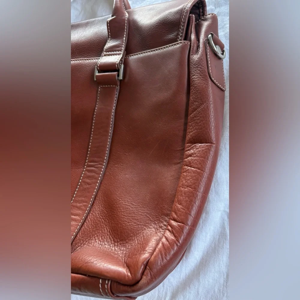 Osgoode Marley Leather Messenger Briefbag
